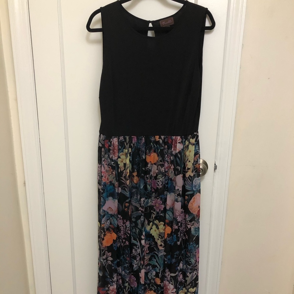 Floral Maxi Dress XL